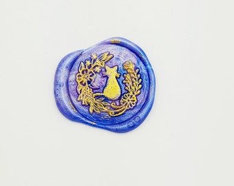 Cat Wax Seal Stamp / Sealing Wax Stamp / Wax Stamp / Sealing Stamp .