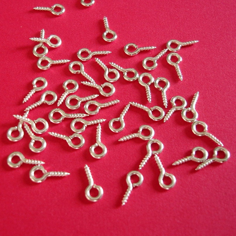 100pcspinch Bails for Halfdrilled Beads Iron Upeye Etsy