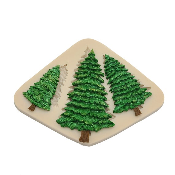 Moule Silicone Sapin De Noël Empilable – Réutilisable, Pour Béton, Argile, Résine, Décoration DIY