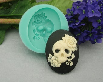 Siliconen Mold Skeleton Voodoo Flexibel voor ambachten, sieraden, hars, scrapbooking, polymeerklei.