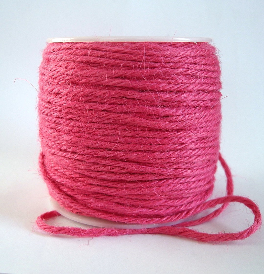 Hemp Cord Colored Beading Stringing Supply Cerise 2mm 100 Yard. Etsy