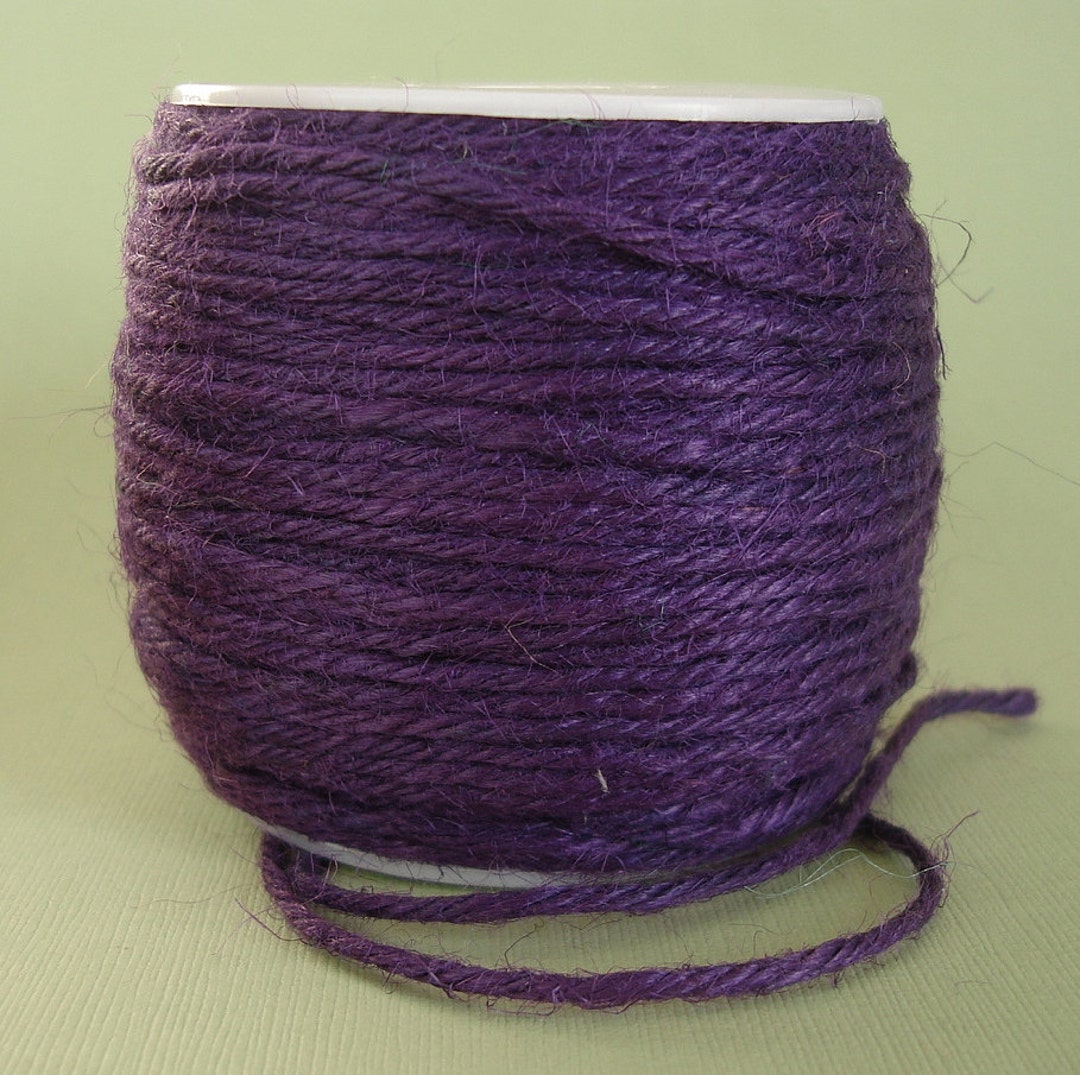 Hemp Cord Colored Beading Stringing Supply Purple 2mm 100 Yard. Etsy