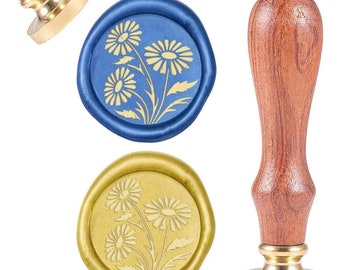 Chamomile Wax Seal Stamp / Sealing Wax Stamp / Wax Stamp / Sealing Stamp .