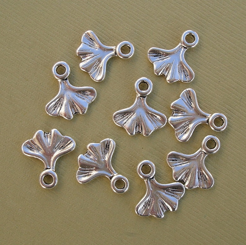 10pcs//20pcs Metal encanto Colgantes Navidad Navideños Plateado Plata