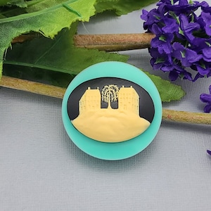 Silicon Mold  Two Homes Flexible  for Crafts, Jewelry, Resin, Scrapbooking, Polymer Clay.