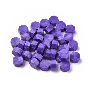 Wax Seal ,  Sealing Wax Bead , Wax Beads, Sealing Beads, Wax Seal (Indigo) .
