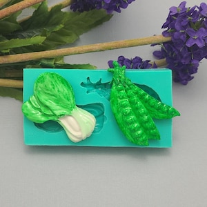 Vegetable Silicone Mold Fondant Mould Cake Decorating Tool for Crafts, Jewelry, Resin, Scrapbooking, Polymer Clay.
