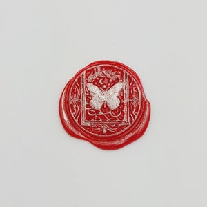 Butterfly Wax Seal Stamp / Sealing Wax Stamp / Wax Stamp / Sealing Stamp .