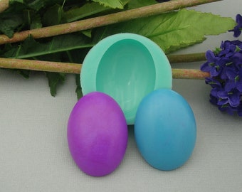 Silicone Mold  Oval Cabochon Stone Jewelry Making Resin Polymer Clay.