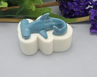 Silicone Mold Hammerhead Shark  Flexible  for Crafts, Jewelry, Resin, Scrapbooking, Polymer Clay.