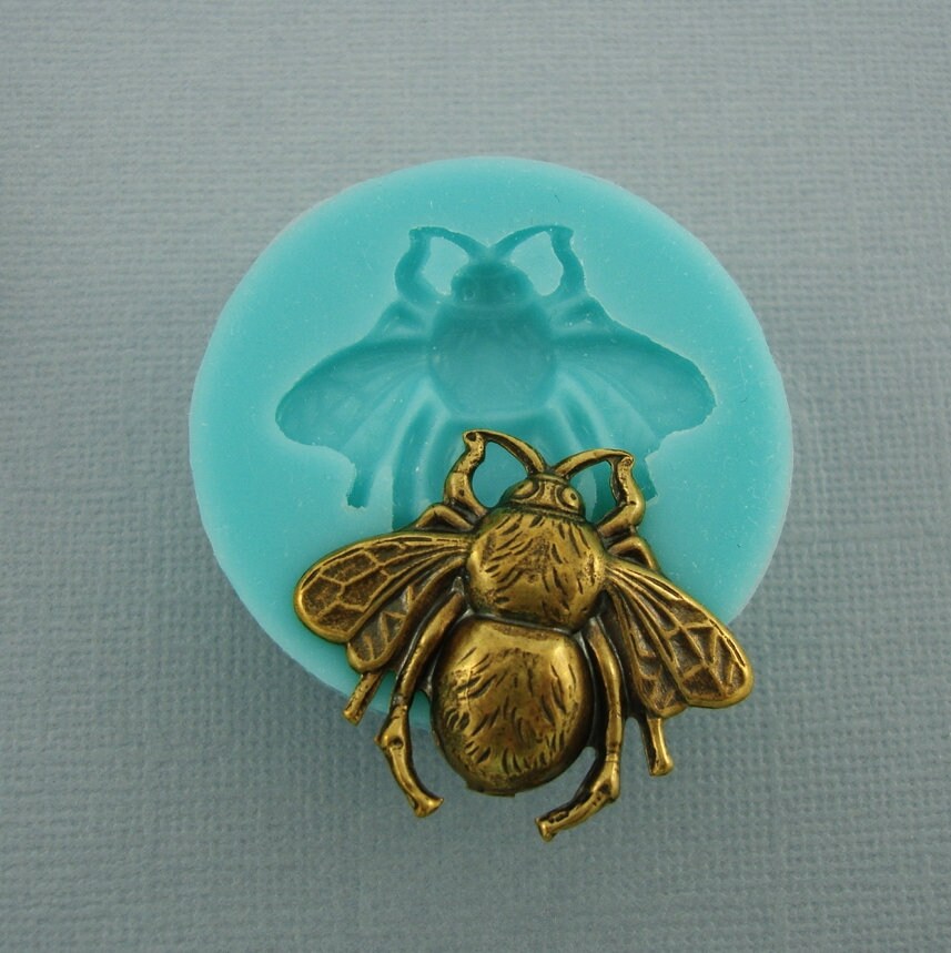 Bee Mold Mould Flexible Silicone Mold Scrapbooking Fondant Resin