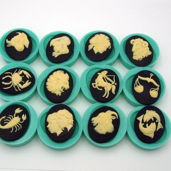 Silicone Mold Zodiac Etsy