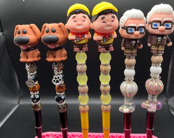 Bolígrafos con cuentas de personajes de la película Up