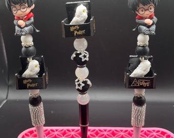 Bolígrafos con cuentas de Harry Potter y sus amigos