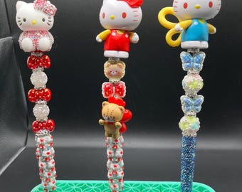 Hello Kitty Beaded Pens
