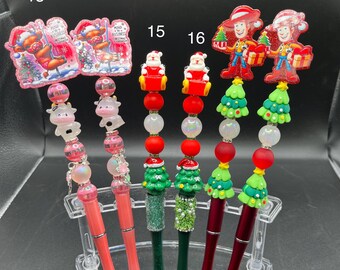 Weihnachts-Themed Perlen-Stifte