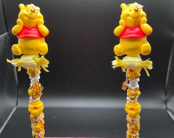 Bolígrafos con cuentas de Winnie y Piglet