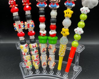 Bolígrafos con temática de los Hermanos Mario