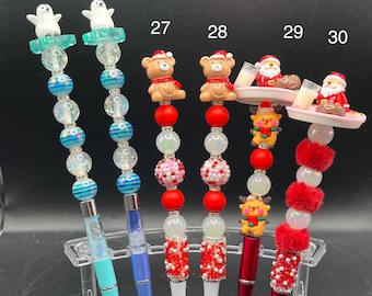 Weihnachts-Themed Perlen-Stifte