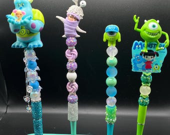 Monster Inc. Beaded Themed Pens
