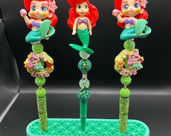 Kleine Meerjungfrau Perlen Themed Pens