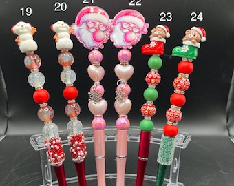 Weihnachts-Themed Perlen-Stifte