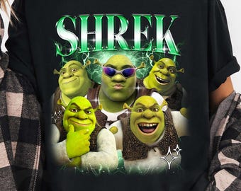 tie dye shrek shirt