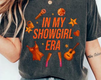 Showgirl Era Graphic Tee: Music Fan Album Gift