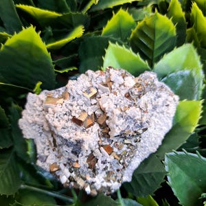 Golden Pyrite Cubes on Quartz and Galena – Natural Crystal Cluster from Bulgaria