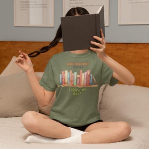 Book Lover&#39;s Unisex T-shirt, Literary Humor Tee, Gift for Readers, Library Enthusiasts, Casual Bookworm Style