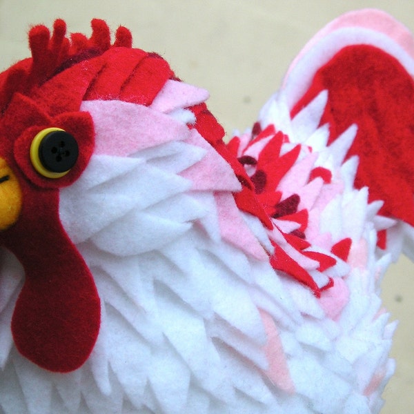 STAR the RED and white chicken friend