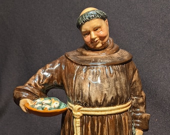 Figurine moine jovial Royal Doulton | 2144 HN | Fabriqué en Angleterre | millésime