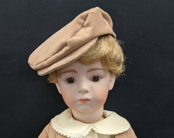 Début Vernon Seeley 1976 Repro Boy Composition Body Tightly Strung 23" Tall Allemand Édouardien Victorien Porcelaine Bisque Taille 12