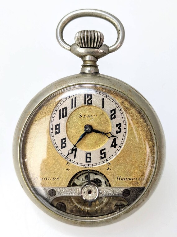 Pocket Watch Exposed Balance 