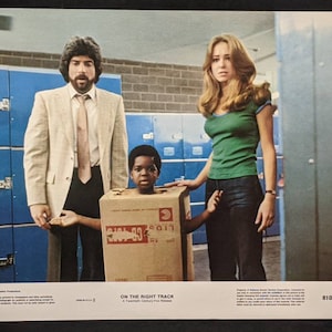 8 &quot;On The Right Track&quot; VTG Twentieth Century Fox Movie Lobby Card Set 1981  Actor Gary Coleman, Maureen Stapleton, Horse Race