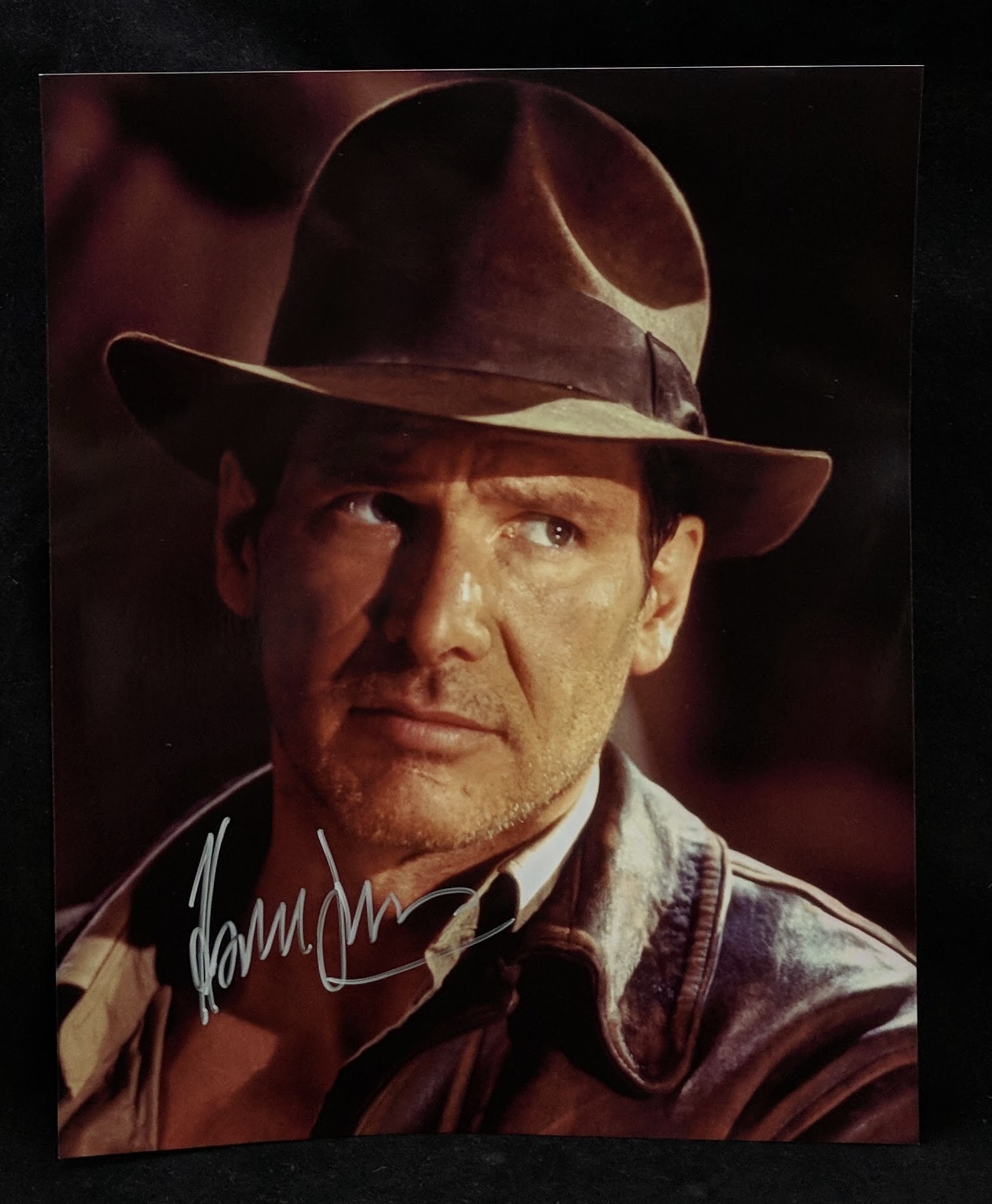 Vintage Indiana Jones Hand Signed Harrison Ford Autograph 8 X Etsy