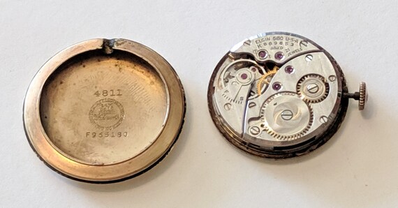 elgin watch movement