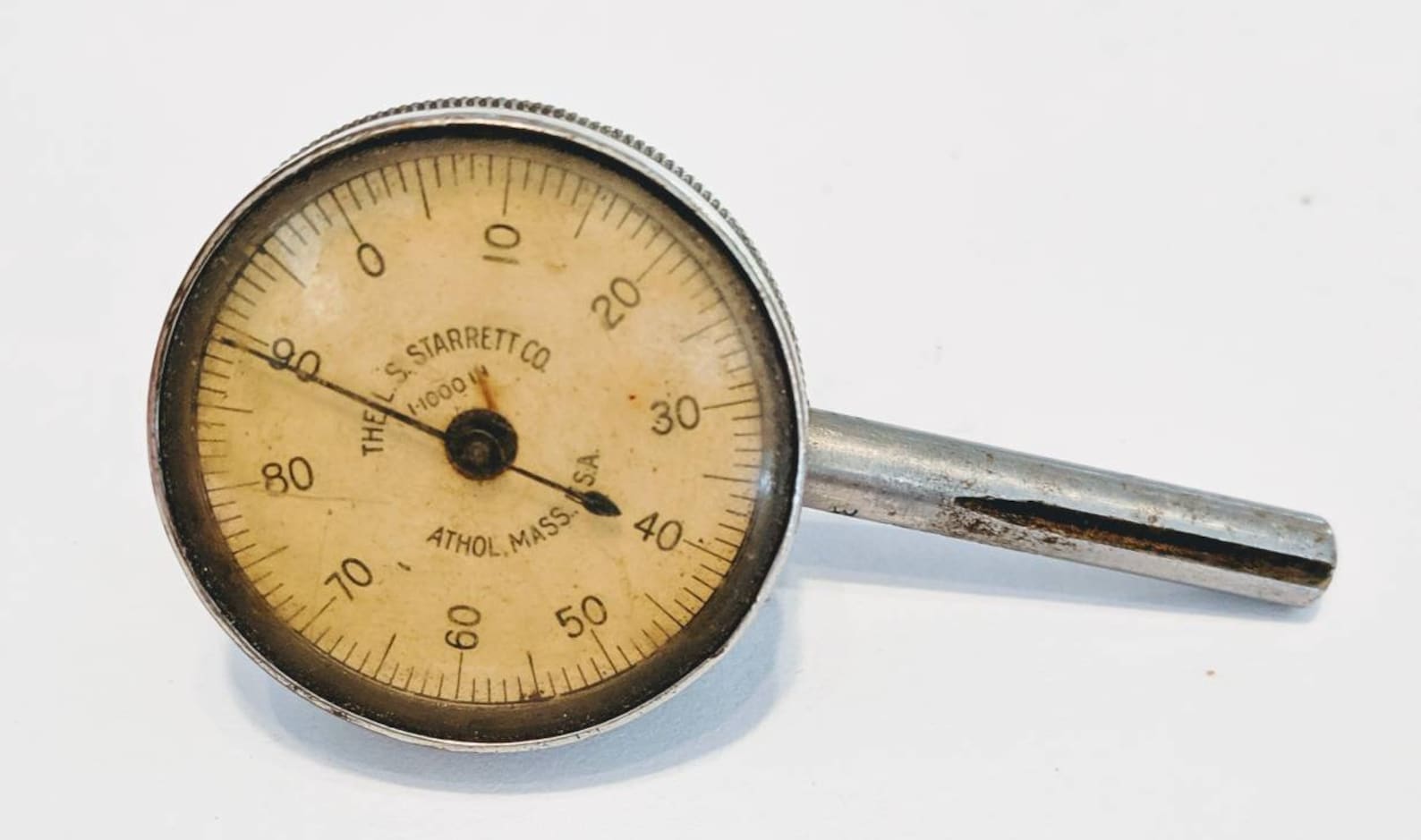L.S. Starrett Vintage Indicator Surface Gauge Plunger Dial Etsy