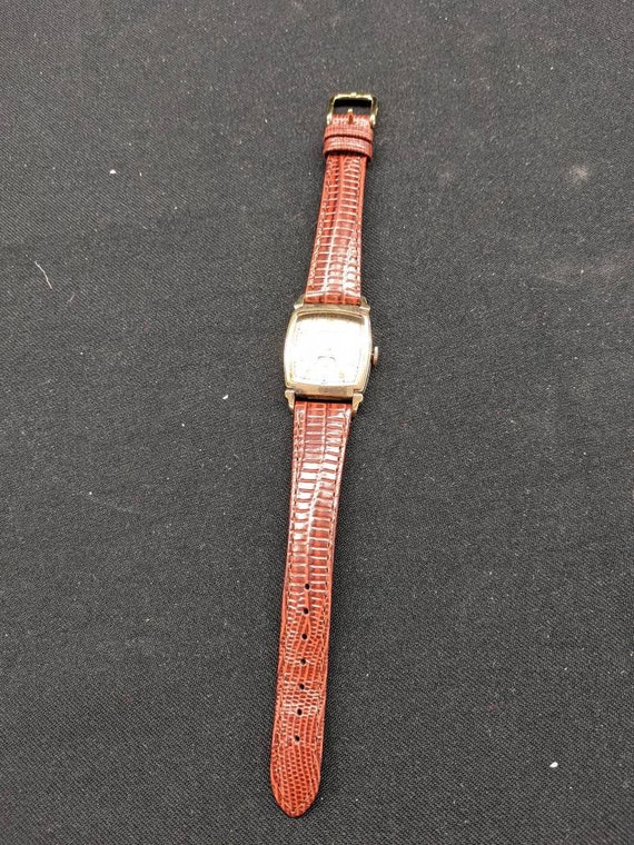 Vintage Hampden Men's Wrist Watch Mid Sized | 194… - image 9