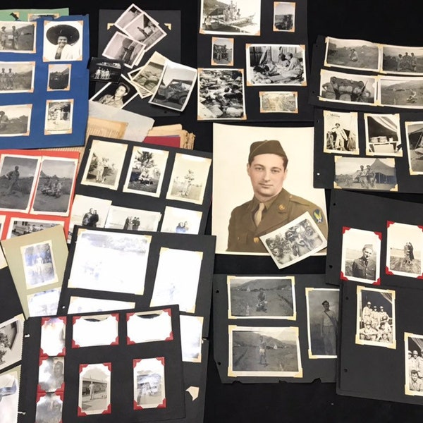 Lot of WWII AAF Pilot Personal Items | Photos | Newspapers | 312th Bomb Group | 389th Bombardment Squadron Hunter Field Savannah, GA |