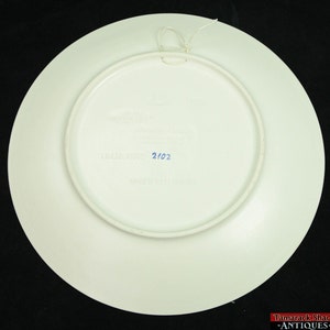Mettlach Villeroy & Boch Weihnachten 1977 Cameo Reliefmuster Weihnachtsteller Bild 4