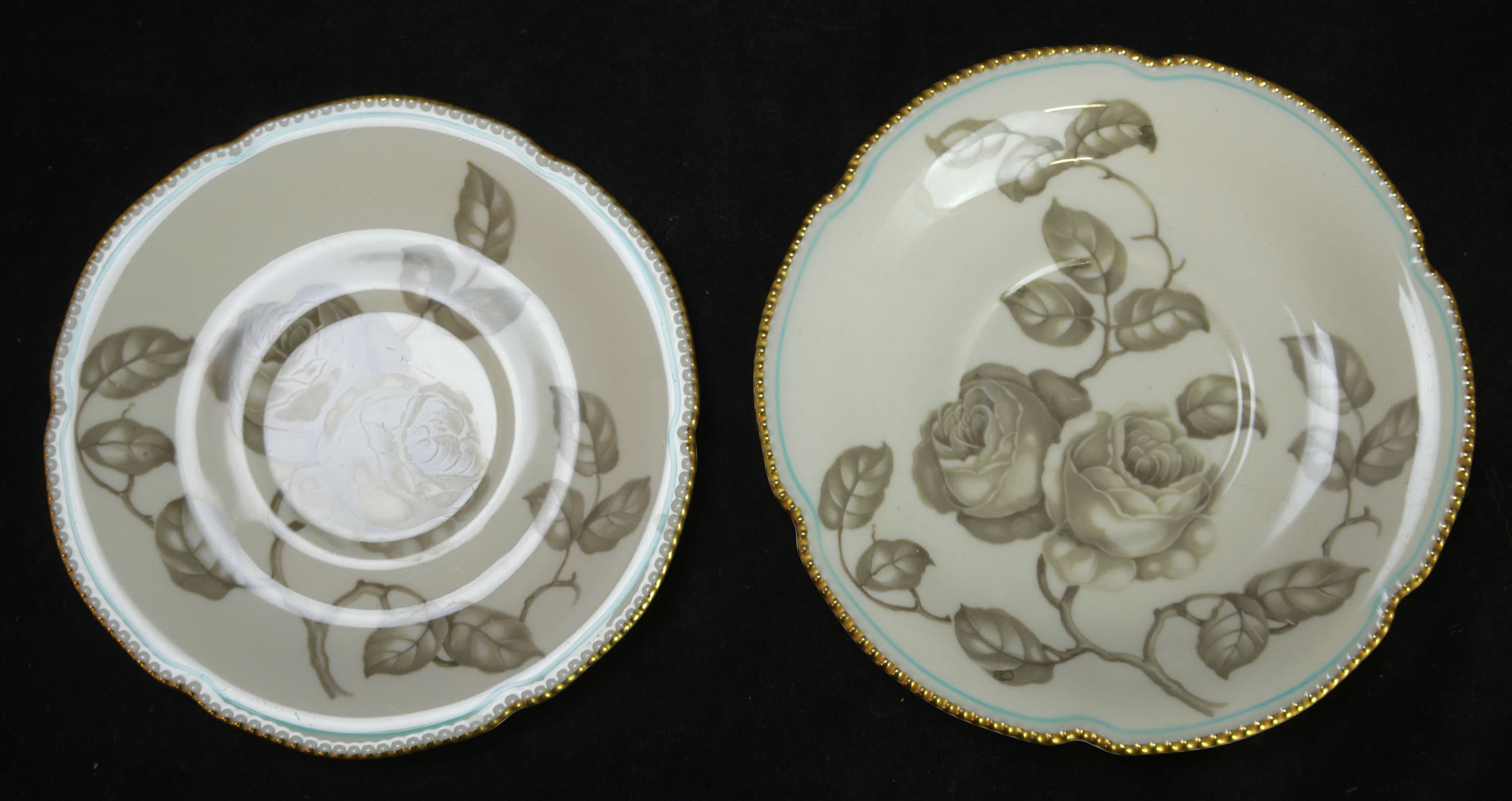 75 Piece Set Castleton China Gloria Pattern Teacup Saucer Cream