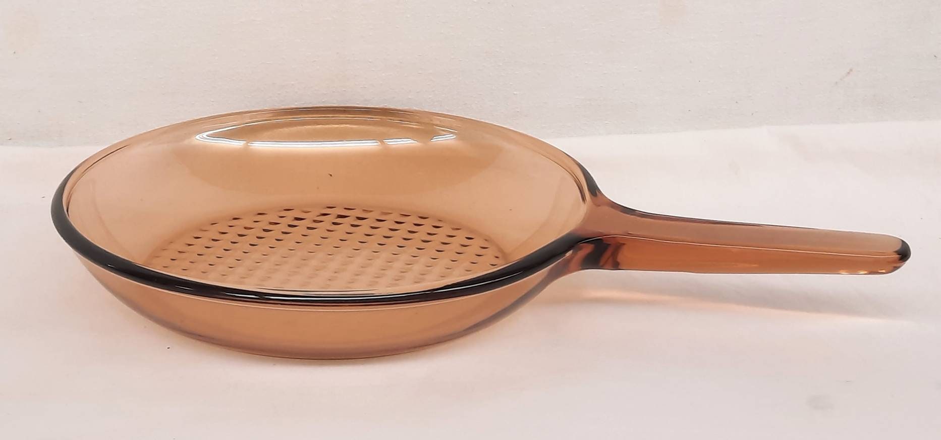 Visions Corning France Amber Glass 7 Inch Skillet Frying Pan Cookware  Visions Corning Ware Brown Glass Pan Oven Safe -  Finland