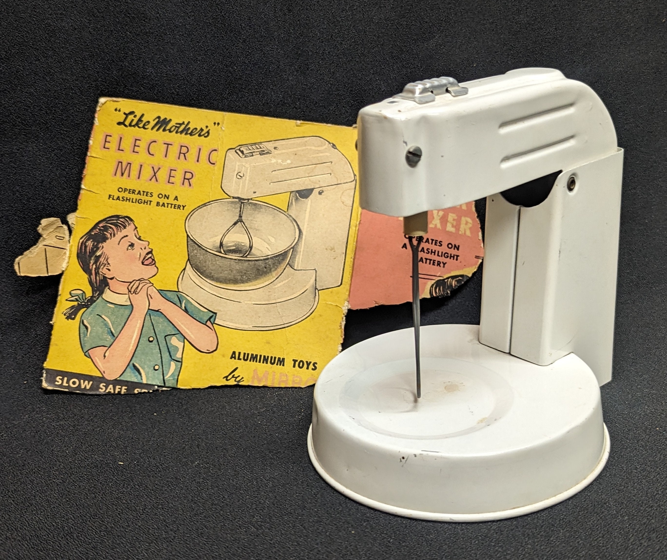 ヴィンテージ風マザーズ電動ミキサー | アルミニウム | おもちゃ