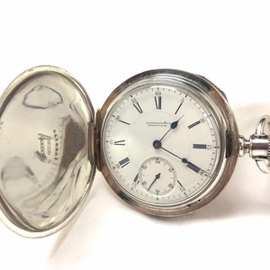 Pocket Watch Embossed Etsy