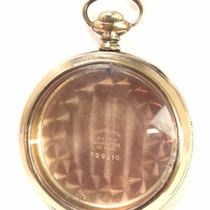 Wadsworth Watch Case Pilot Pocket Watch Wadsworth Pilot 20 Year