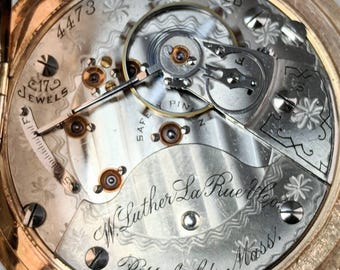 1894 Hamilton 18s 17J Grade 934 Heavy 162 Grams 14K Brooklyn Watch