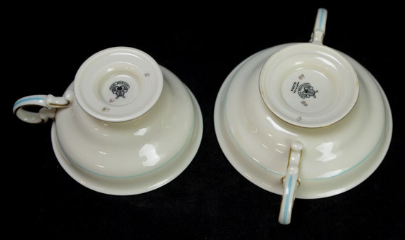 75 Piece Set Castleton China Gloria Pattern Teacup Saucer Cream