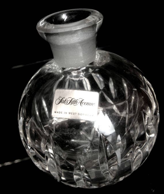 Vintage Saks Fifth Avenue Fan Top Perfume Fragran… - image 5