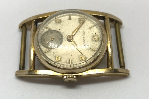 1944 Longines Men's Wristwatch Watch Swiss 17J 10… - image 4